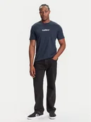 Koszulki męskie - Quiksilver T-Shirt EQYZT08174 Granatowy Regular Fit - miniaturka - grafika 1