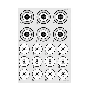 Tactical Weapon System - Tarcza strzelecka taktyczna TAC Drill - Tarcze i kulochwyty - miniaturka - grafika 1