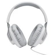 Słuchawki - JBL Quantum 100 Białe - miniaturka - grafika 1