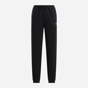 Spodnie dresowe damskie Reebok Ri French Terry Pant 100071691 XL Czarne (4066764764219) - Spodnie sportowe damskie - miniaturka - grafika 1