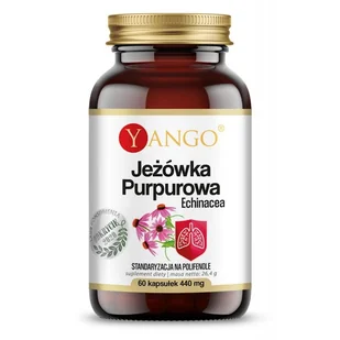 YANGO Yango Jeżówka purpurowa 60  kapsułek - Suplementy naturalne - miniaturka - grafika 1