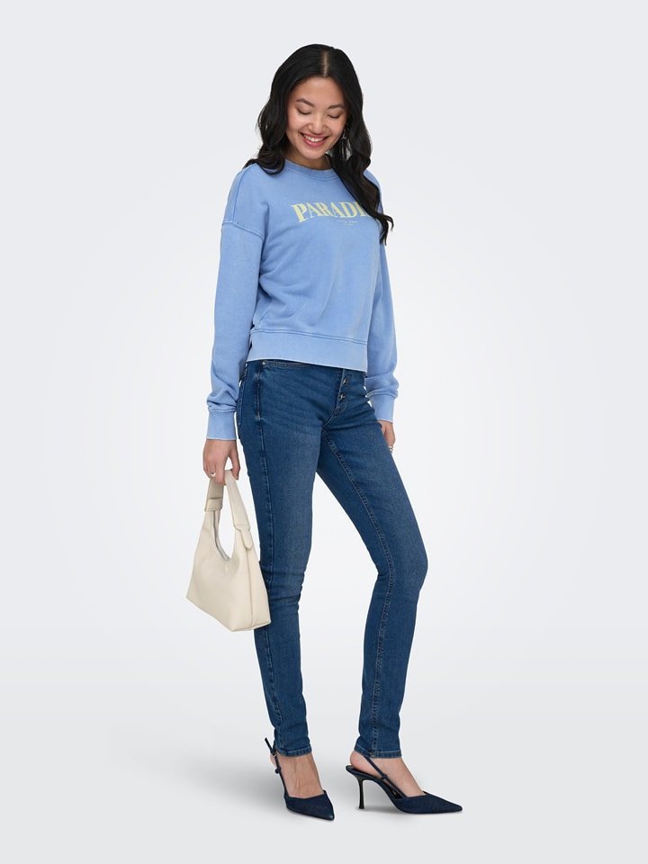 ONLY Bluza w kolorze błękitnym