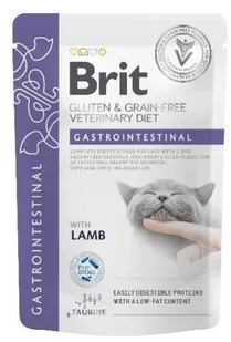BRIT Veterinary Diets Cat Pouches Gastrointestinal 85g - Mokra karma dla kotów - miniaturka - grafika 1