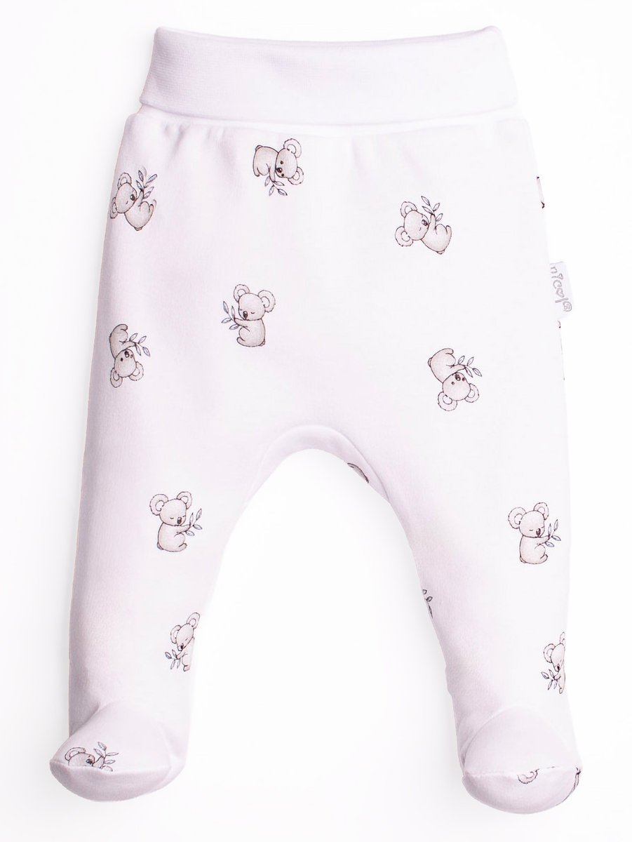 Niemowlęcy półśpioch bawełniany kola biały Nicol r.56