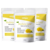 Herbata - 20-60 sztuk torebek z herbatą z liści dziewanny ziołowa herbata oczyszczająca płuca łagodząca kaszel 60pcs 3bags - miniaturka - grafika 1