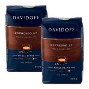 Kawa - Kawa ziarnista DAVIDOFF Espresso 57 Arabica 2 x 0.5 kg - miniaturka - grafika 1
