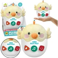 Zabawki interaktywne dla dzieci - Wańka Wstańka inteaktywna kurczak Leantoys - zabawka - miniaturka - grafika 1