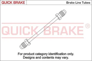 OJD QUICK BRAKE PRZEWÓD HAMULCOWY CU TEMPRA/P405/P40 - Przewody hamulcowe - miniaturka - grafika 1