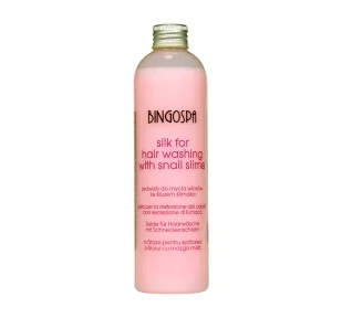 BingoSpa Jedwab do mycia włosów ze śluzem ślimaka - Shampoo With Silk Proteins - Szampony do włosów - miniaturka - grafika 2