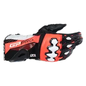 Rękawice motocyklowe - Rękawice Motocyklowe Alpinestars GP Pro R4 Czarny/Fluorescencyjny Czerwony/Złamany BiałyXL - miniaturka - grafika 1