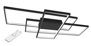 Masterled Galaxis Hydra LED lampa sufitowa 3-punktowa (z pilotem) czarna 2676lv - Lampy sufitowe - miniaturka - grafika 1