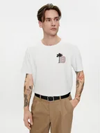 Koszulki męskie - Baldessarini T-Shirt B4 20075/000/5199 Biały Regular Fit - miniaturka - grafika 1