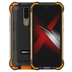 Doogee S58 Pro 64GB Dual Sim Czarno-pomarańczowy - Telefony komórkowe - miniaturka - grafika 1