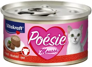 Vitakraft POESIE MUS/ WOŁOWINA 85g karma d/kota - Mokra karma dla kotów - miniaturka - grafika 1