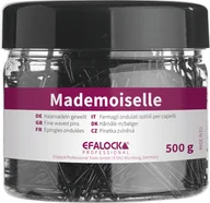 Ozdoby do włosów - Efalock Mademoiselle, spinki do koka karbowane 45mm, 500g, czarny - miniaturka - grafika 1