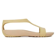 Sandały damskie - CROCS SERENA SANDAL 205469-212 Beżowy - miniaturka - grafika 1