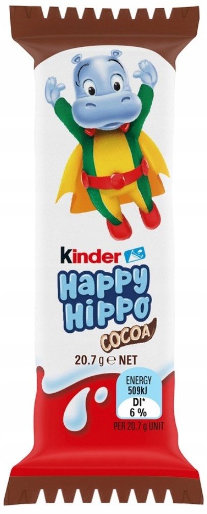 KINDER HAPPY HIPPO CACAO 20,7g