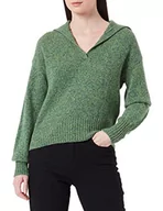 Swetry damskie - United Colors of Benetton Sweter damski, zielony 61u, XS - miniaturka - grafika 1