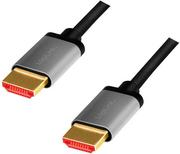 Kable - Kabel HDMI LogiLink CHA0105 8K/60Hz, 4K/120Hz aluminium, 2m - miniaturka - grafika 1
