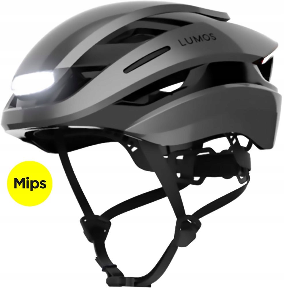 Kask rowerowy Lumos Ultra Mips Ash Grey L 54-61cm