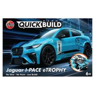 Samochody i pojazdy dla dzieci - Samochód AIRFIX Quickbuild Jaguar I-PACE eTROPHY J6033 - miniaturka - grafika 1