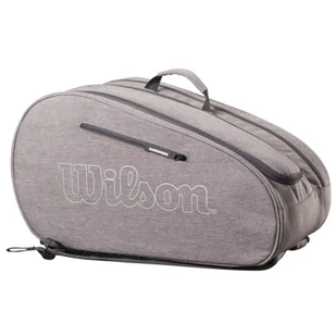 Torba tenisowa Wilson Team Padel Bag (kolor Szary/Srebrny, rozmiar One size) - Torby sportowe - miniaturka - grafika 1