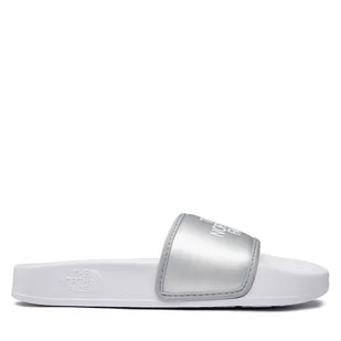 Klapki The North Face Base Camp Slide III NF0A5LVGKR21 Srebrny - Klapki i japonki damskie - miniaturka - grafika 1
