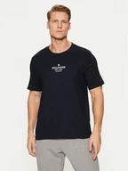 Koszulki męskie - Tommy Hilfiger T-Shirt MW0MW38980 Granatowy Regular Fit - miniaturka - grafika 1