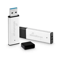Pendrive - MediaRange MR1902 128 GB USB Typu-A 3.0 Czarny, Srebrny MR1902 - miniaturka - grafika 1