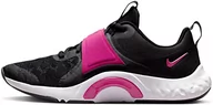 Trampki damskie - Nike W Renew in-Season TR 12, trampki damskie, Black Active Pink Dk Smoke Grey White, 40.5 EU - miniaturka - grafika 1