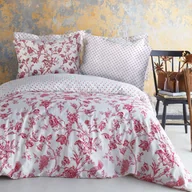 Pościel - Pościel 220x200 satyna bawełniana w pudełku Rose Blanc Luxury - miniaturka - grafika 1