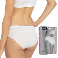 Majtki damskie - ﻿Gatta figi, majtki Classic Panties bawełna biały L - miniaturka - grafika 1