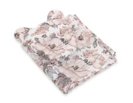 Kołdry i poduszki dla dzieci - Kołderka Z Wypełnieniem I Poduszka Profilowana Miś - Zestaw 2Cz. - Róże Sepia - miniaturka - grafika 1