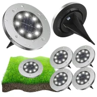 Lampy ogrodowe - 4X LAMPA SOLARNA WBIJANA OGRODOWA LED GRUNTOWA NAJAZDOWA CZUJNIK ZMIERZCHU - miniaturka - grafika 1