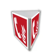 Systemy ekspozycyjne i znaki informacyjne - BF806 TELEFON BEZPIECZEŃSTWA (3D DOŚCIENNY), PN - PŁYTA PCV 1MM; (350X350MM) - miniaturka - grafika 1