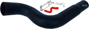 Rura przewód wąż GUMOWY intercoolera lewy Jeep Wrangler JK 2,8 CRD 2011-2018 - Węże chłodnicy - miniaturka - grafika 1