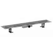 Odpływy liniowe - HANSGROHE 56183000 RainDrain Compact Komplet odpływowy prysznicowy 1000 do montażu standardowego - miniaturka - grafika 1