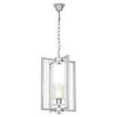 Lampy sufitowe - Manhattan lampa wisząca loft chrom LDP 8012-1 (CHR) Lumina Deco - miniaturka - grafika 1
