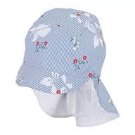 Czapki damskie - Sterntaler Dziewczęca czapka z daszkiem z daszkiem, niebieski (niebo 325), 4XL - miniaturka - grafika 1