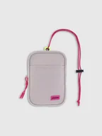 Nerki - 4F Saszetka na szyję dziecięca - beżowa Uniwersalny - miniaturka - grafika 1