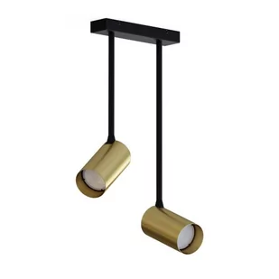 Nowodvorski Lampa 2 punktowa natynkowa MONO LONG II 10W GU10 mosiądz 7733 - Lampy sufitowe - miniaturka - grafika 1