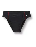 Kąpielówki dla chłopców - Haute Pression Majtki chłopięce 519, czarny/czerwony, 4 Lata - miniaturka - grafika 1