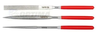 Yato Zestaw pilników diamentowych iglaków 5x180x70 mm 3 szt. (YT-6155) - Pilniki - miniaturka - grafika 1