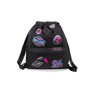 Patio WOREK PLECAK URBAN BADGES G BLACK COOLPACK 2019 B73056 - Worki na buty - miniaturka - grafika 1