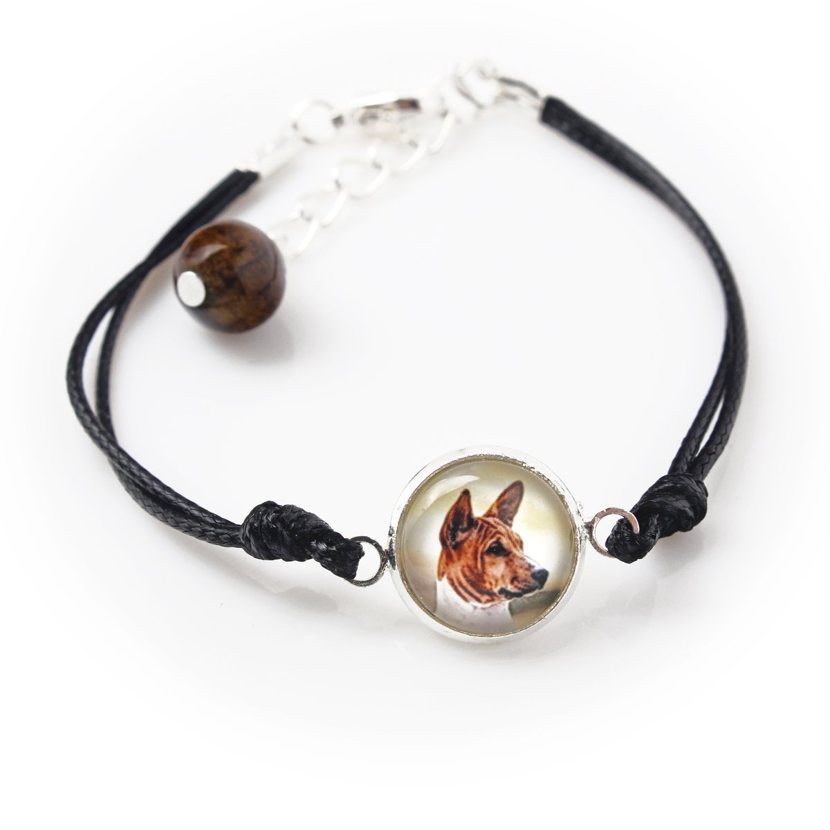 Basenji, Basendżi, Congo Dog - bransoletka z twoim zdjęciem handmade, wyjątkowa biżuteria marki Art-Dog