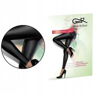 Legginsy - ﻿Gatta legginsy kryjące Black Brillant trwałe 4XL - miniaturka - grafika 1
