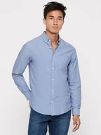 Koszule męskie - Only & Sons Koszula Alvaro 22006479 Niebieski Slim Fit - miniaturka - grafika 1