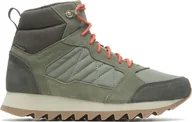 Buty trekkingowe męskie - Buty trekkingowe męskie Merrell Alpine Sneaker Mid WP 2 zielone r. 42 - miniaturka - grafika 1