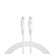 Kable komputerowe i do monitorów - 4smarts PremiumCord kabel USB 1,5 m USB C Biały 541427 - miniaturka - grafika 1