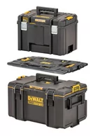 Skrzynki i torby narzędziowe - DeWalt DWST08017-9 zestaw walizek systemowych TSTAK VI + ToughSystem DS300 z adapterem - miniaturka - grafika 1